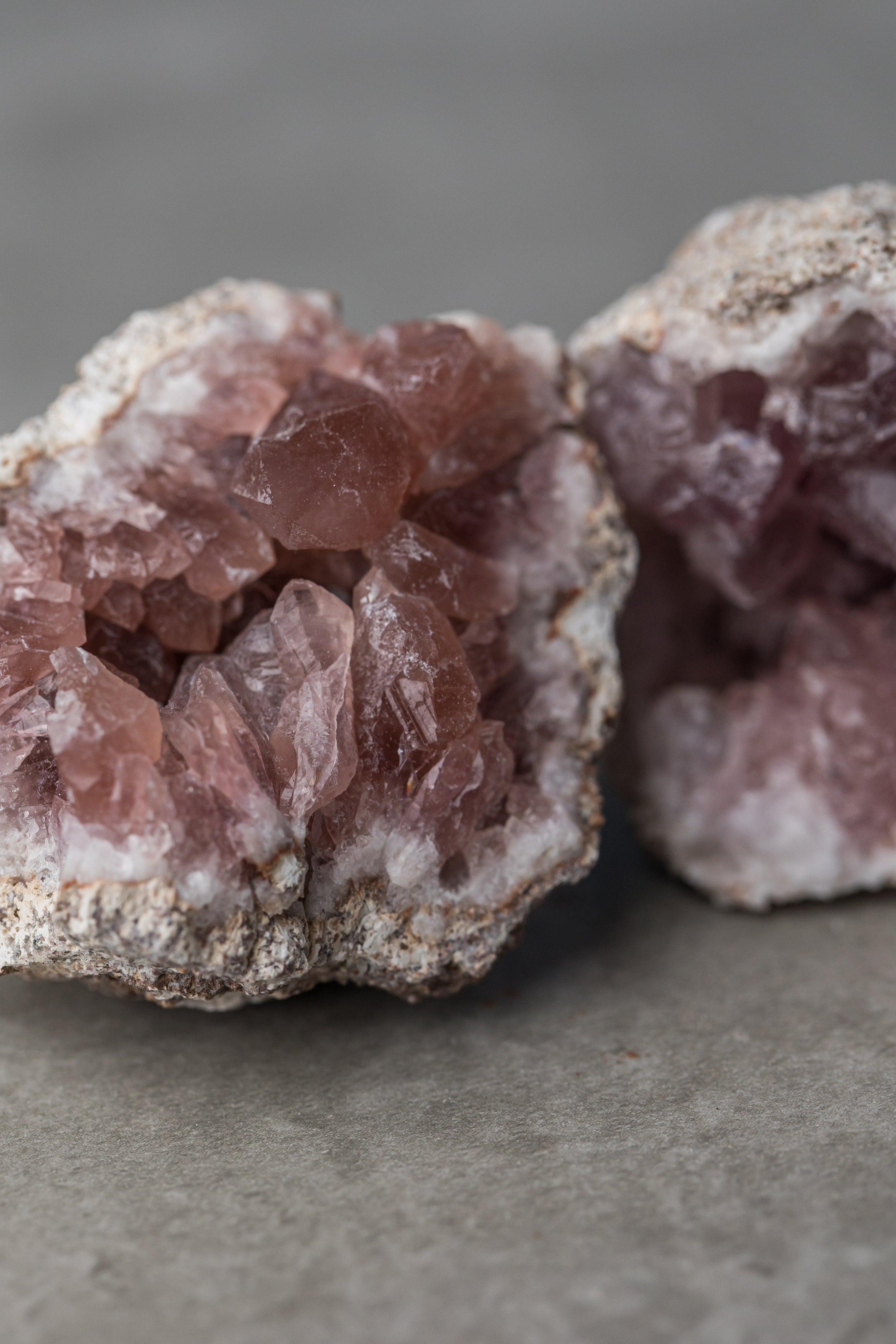 Pink Amethyst Cluster - Loving Crystal for Emotional Healing, Tranquility & Heart Chakra Balance