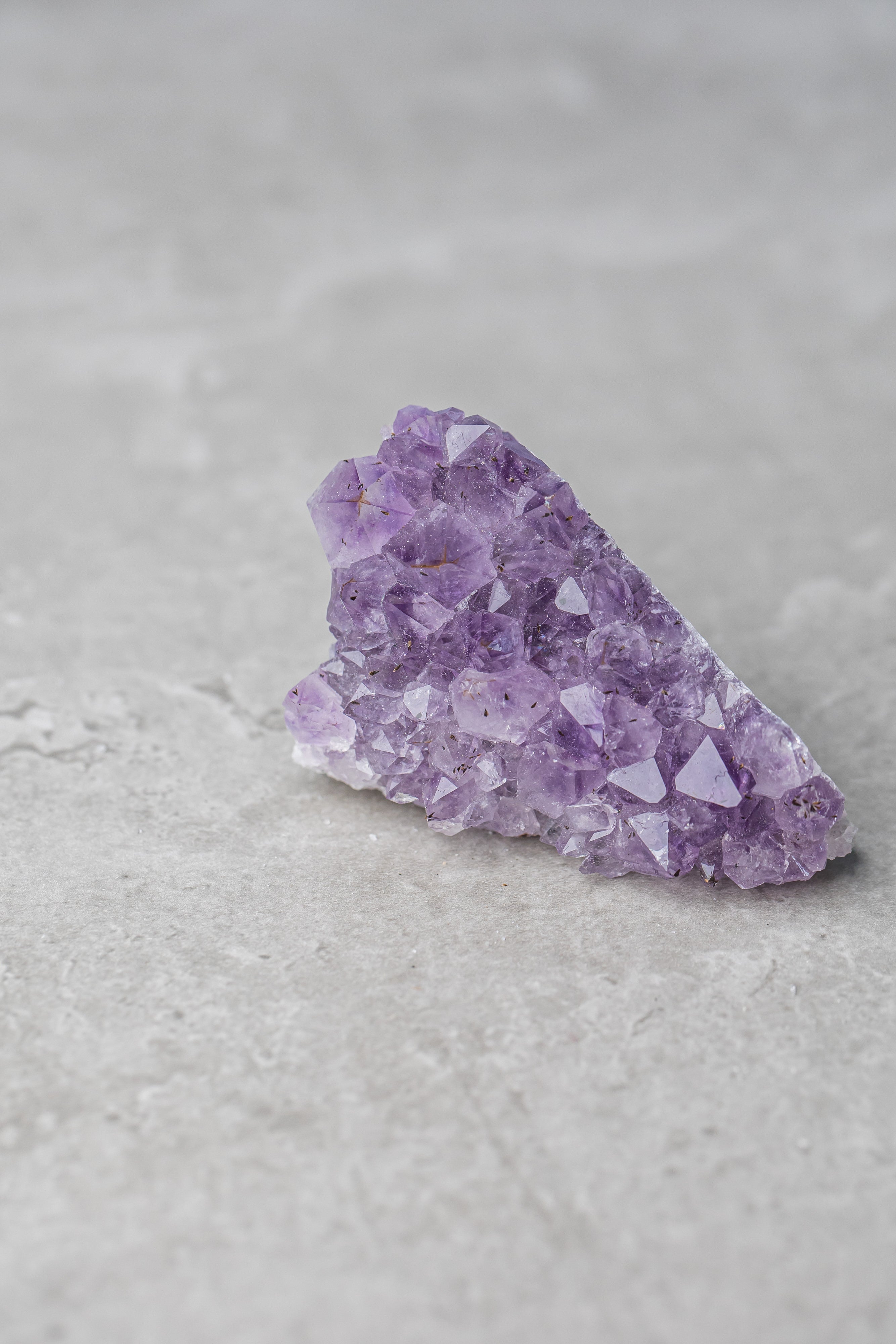 Amethyst Cluster - Soothing Crystal for Meditation, Peace &amp; Spiritual Growth - Everyday Rocks