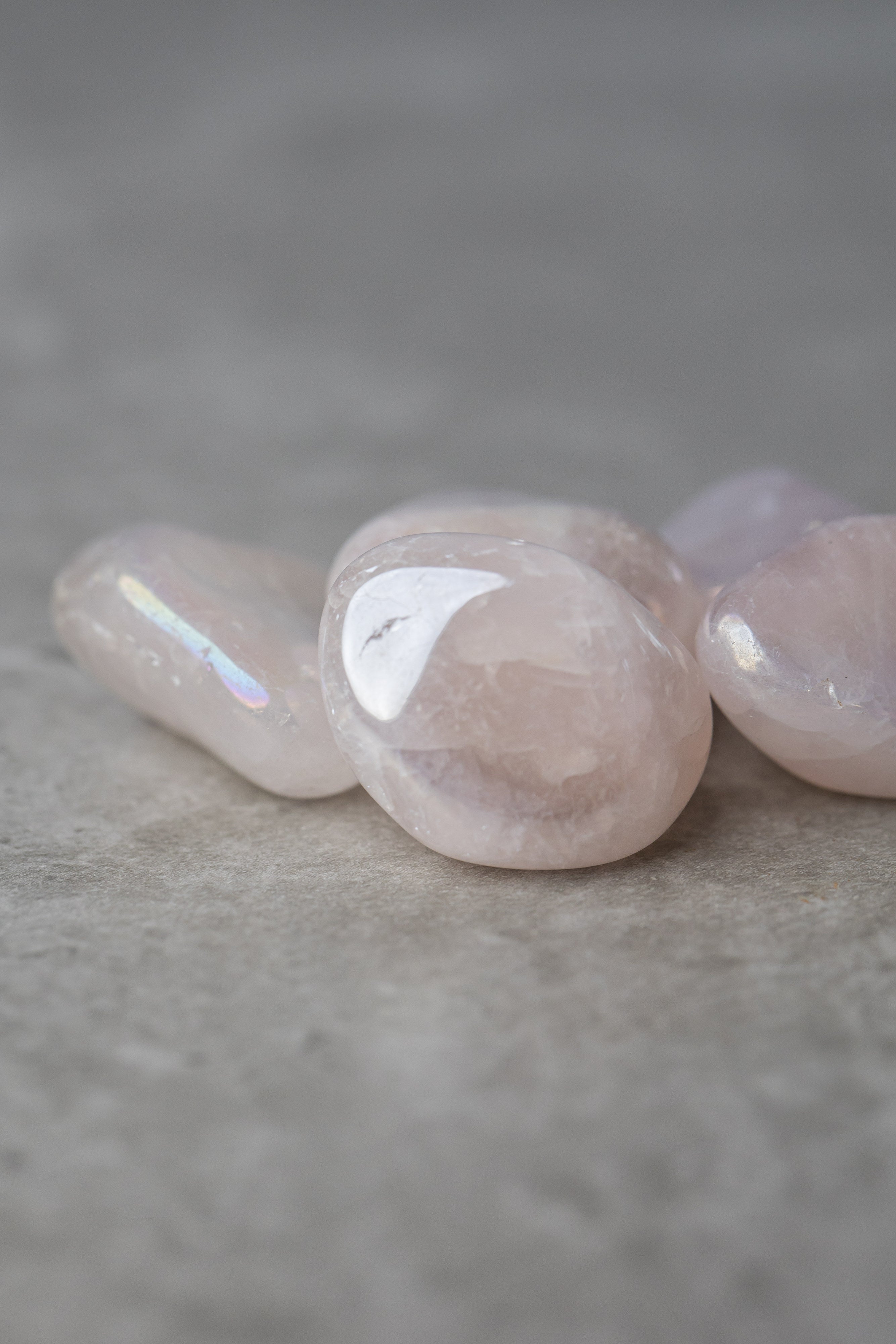 Aura Rose Quartz - Love-Infused Crystal for Emotional Healing and Harmony - Everyday Rocks