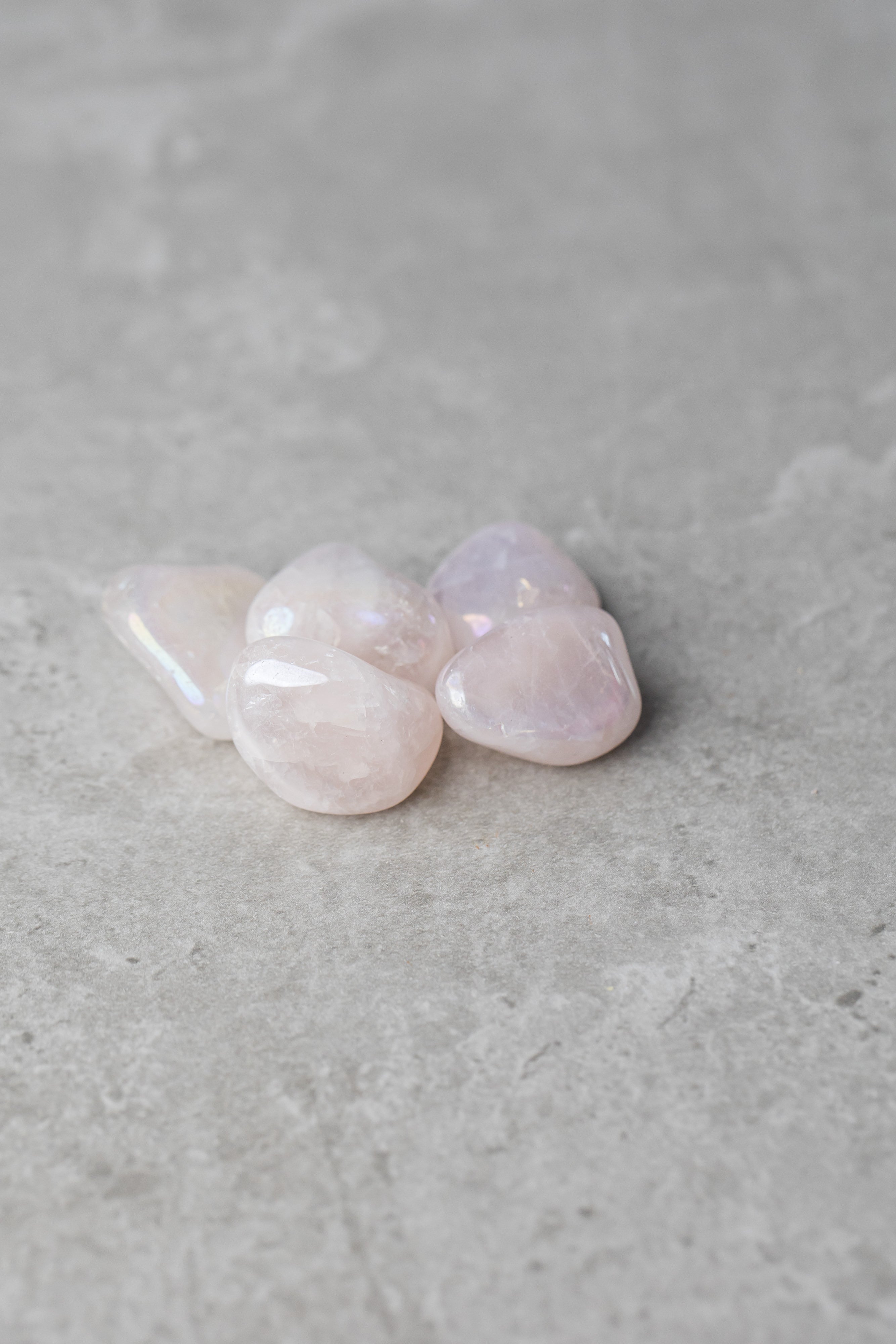 Aura Rose Quartz - Love-Infused Crystal for Emotional Healing and Harmony - Everyday Rocks