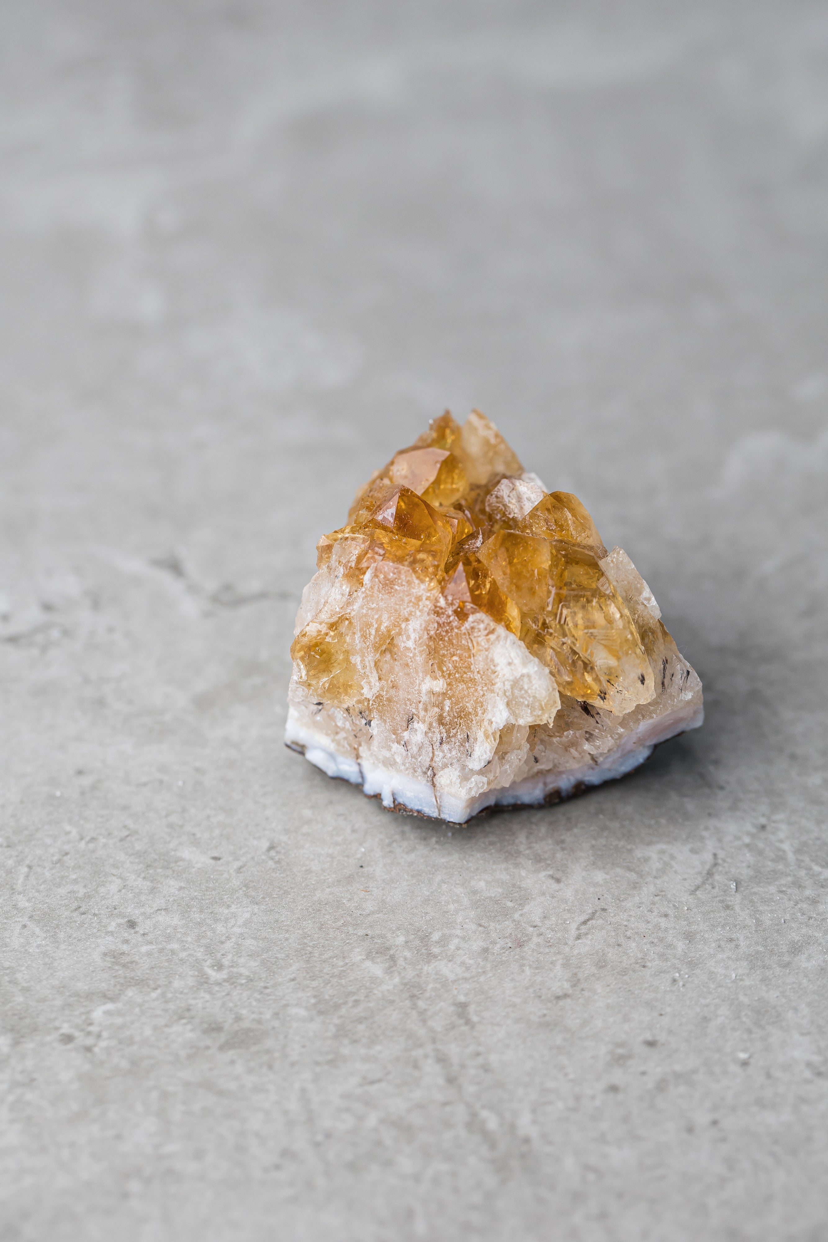 Citrine Cluster - Natural Crystal for Abundance, Prosperity & Solar Plexus Chakra - Everyday Rocks