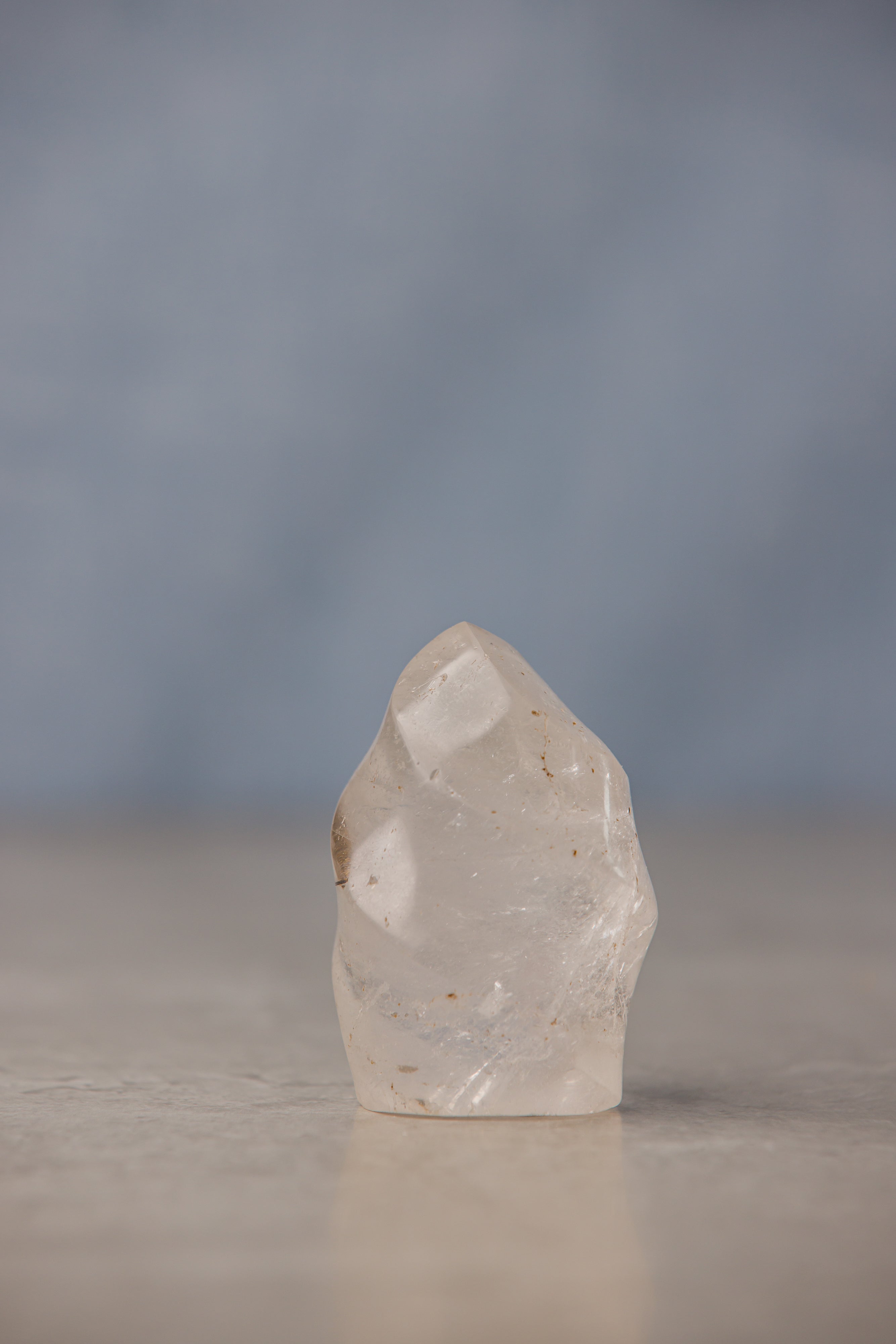 Clear Quartz Flame - Amplifying Stone for Clarity and Energy Enhancement - Everyday Rocks