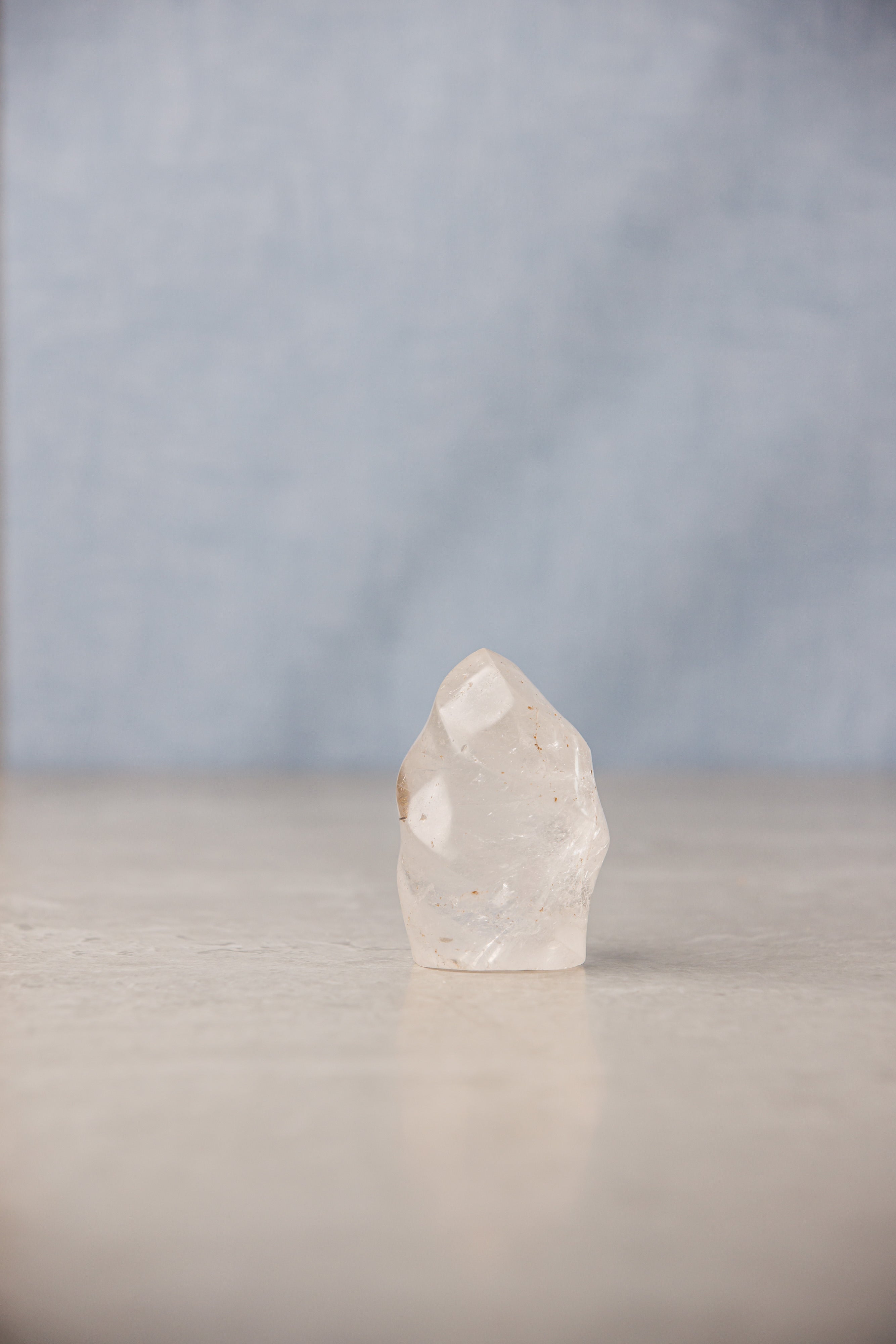 Clear Quartz Flame - Amplifying Stone for Clarity and Energy Enhancement - Everyday Rocks