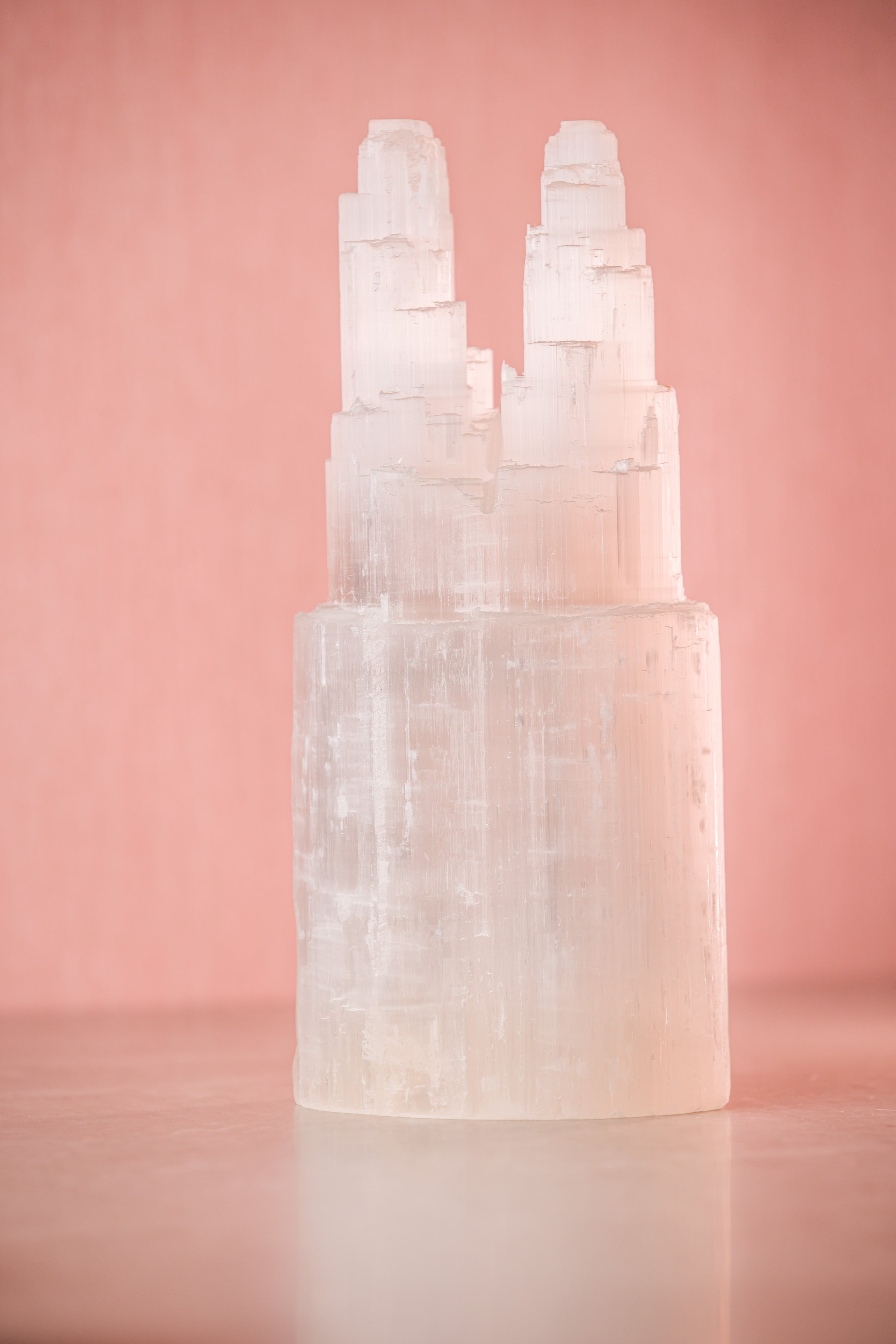 Large Selenite Tower - Majestic Home Décor Crystal for Spiritual Cleansing - Everyday Rocks