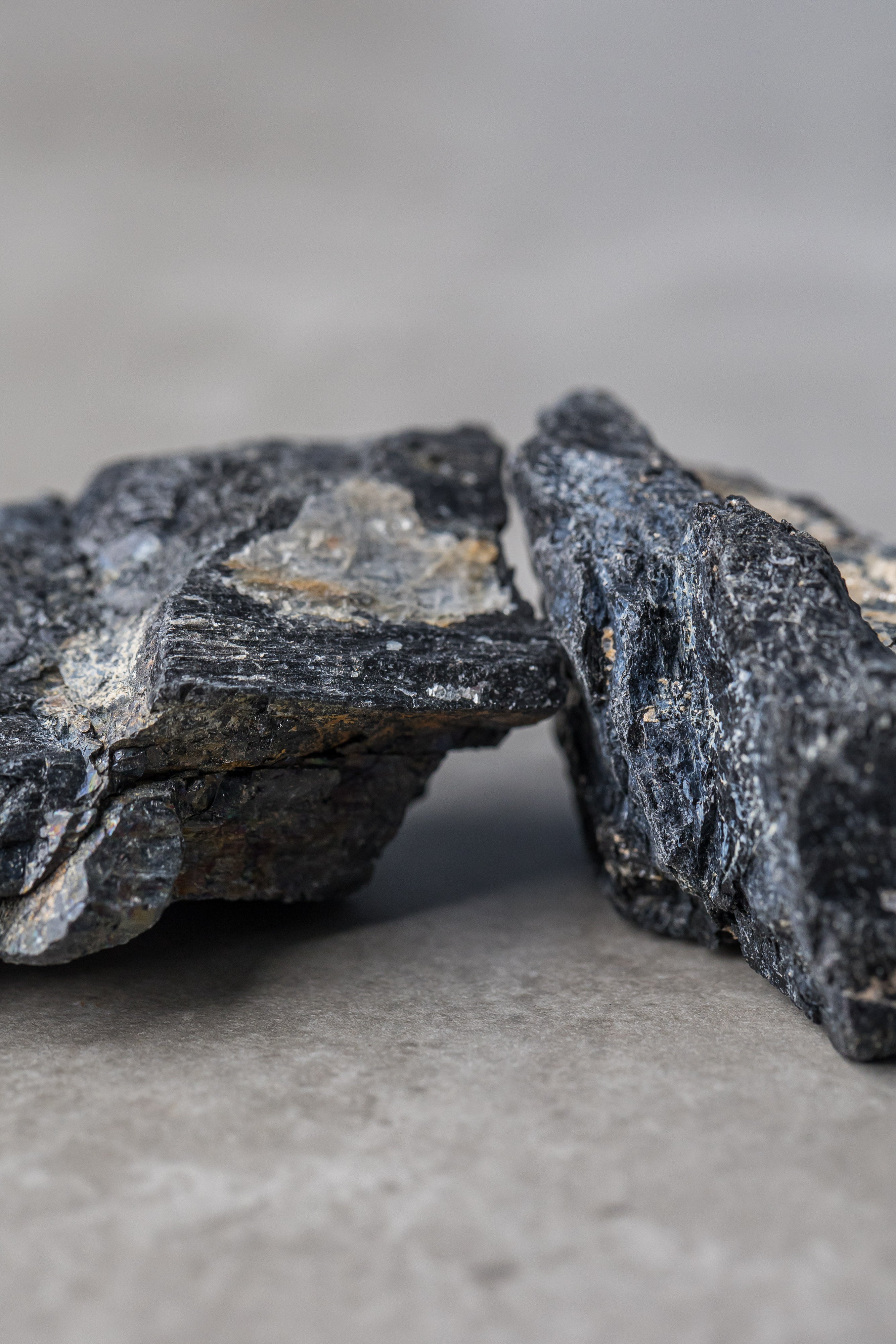 Raw Black Tourmaline - Protective Crystal for Grounding, Energy Purification &amp; Root Chakra Balance - Everyday Rocks