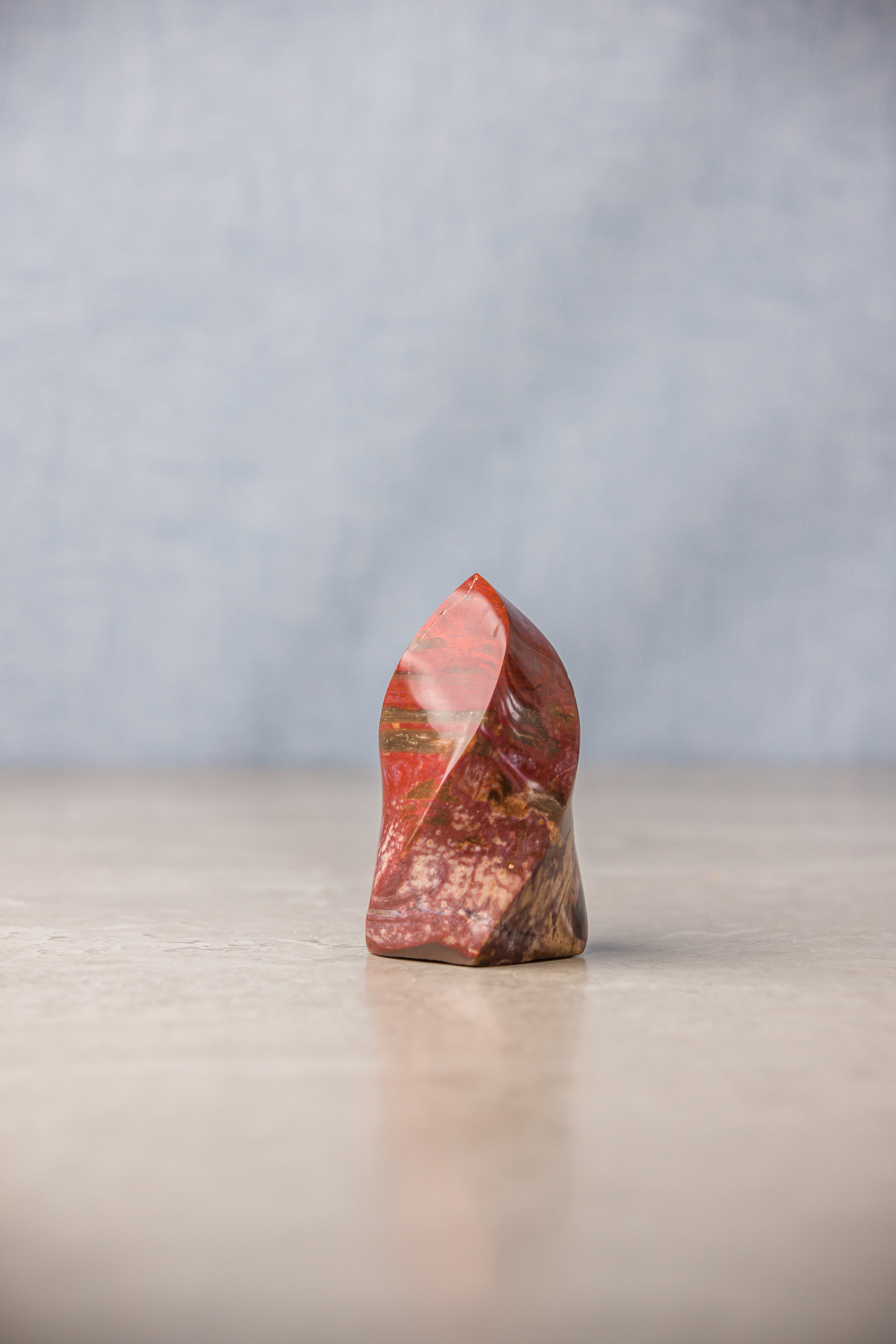 Red Jasper Flame - Energising Stone for Courage and Strength - Everyday Rocks