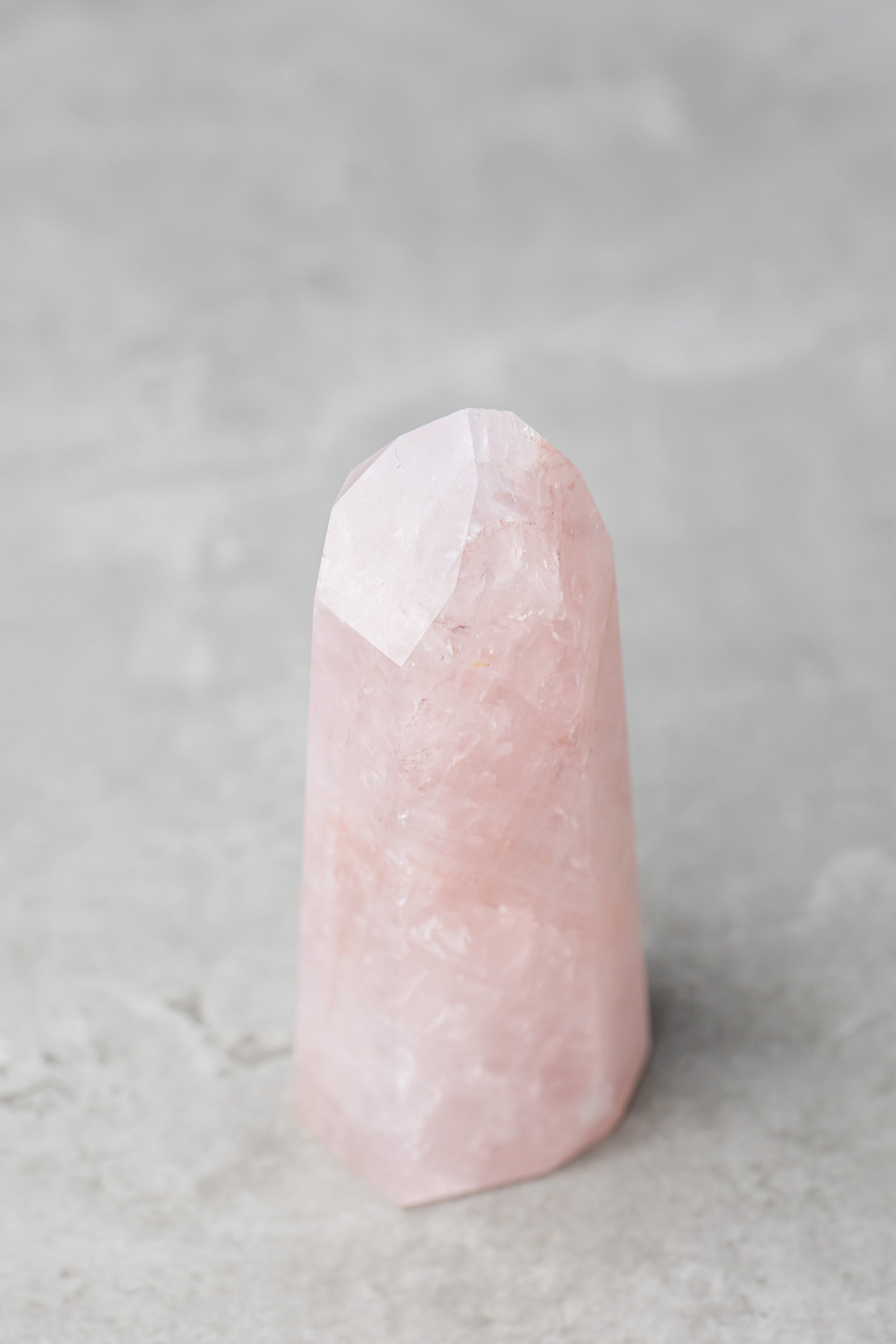 Rose Quartz Point - Love-Attracting Crystal for Heart Chakra & Emotional Healing - Everyday Rocks
