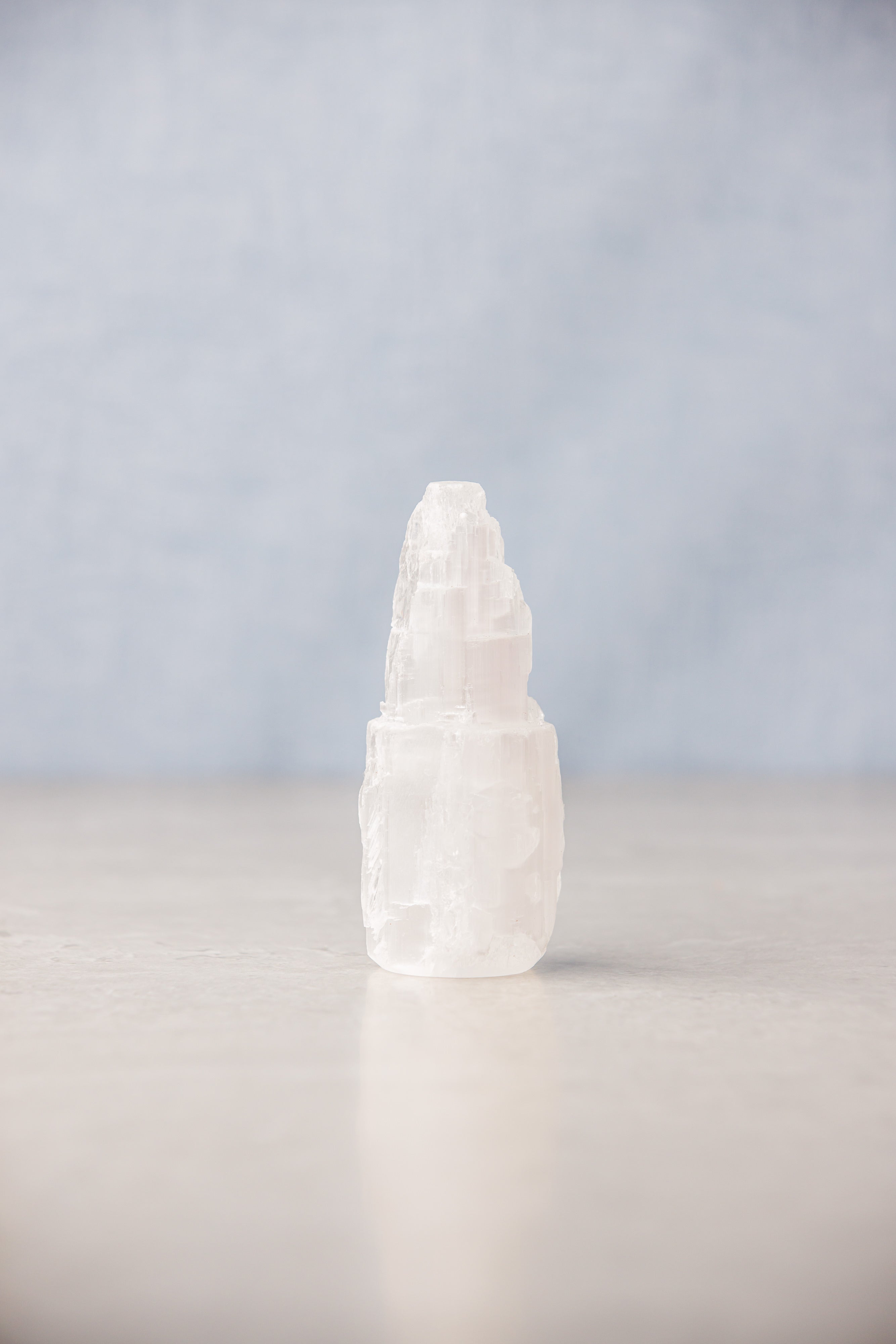 Small Selenite Tower - A Petite Powerhouse for Energy Cleansing and Protection - Everyday Rocks