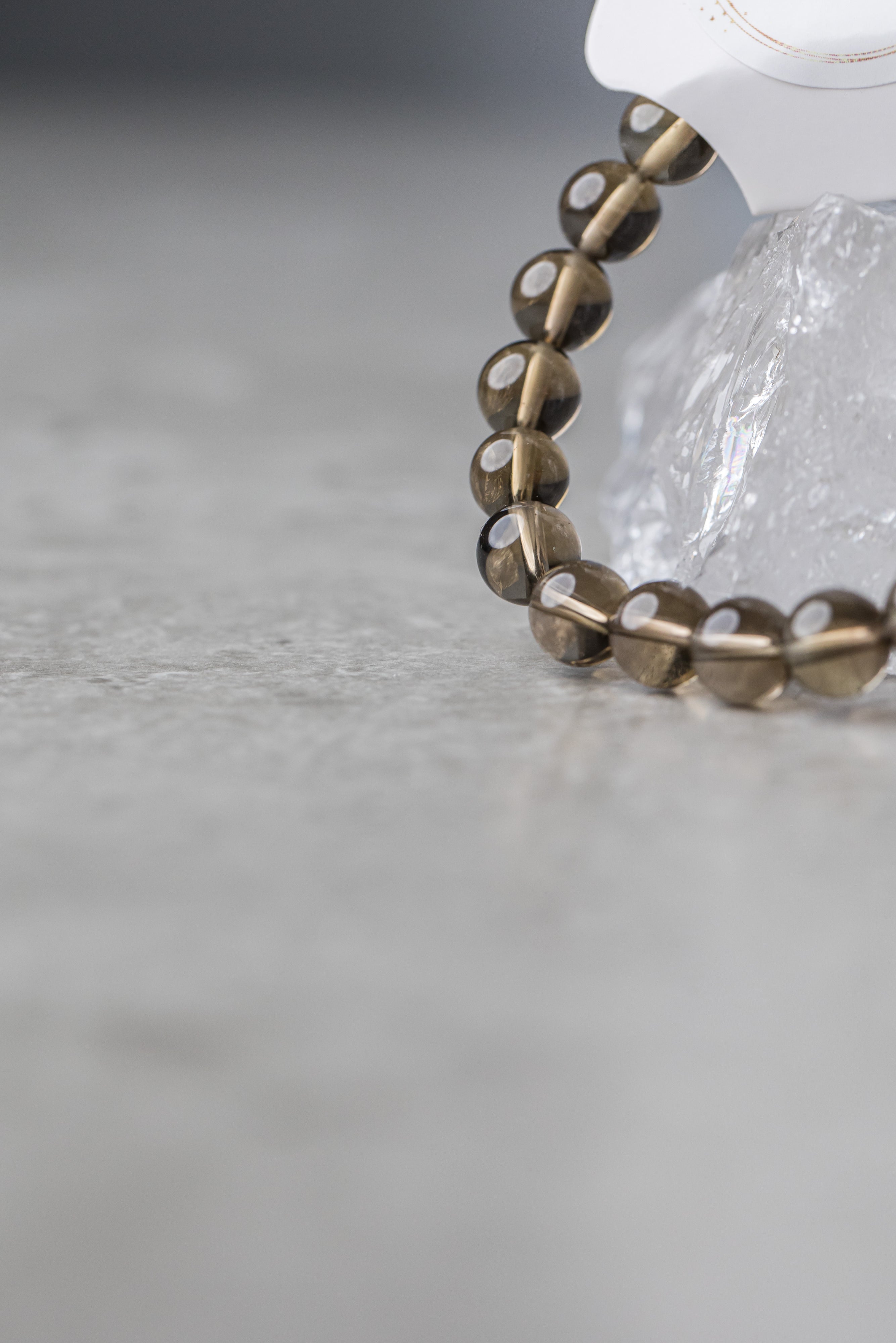 Smoky Quartz Power Bracelet - Grounding Crystal for Stress Relief, Protection & Root Chakra Balance - Everyday Rocks