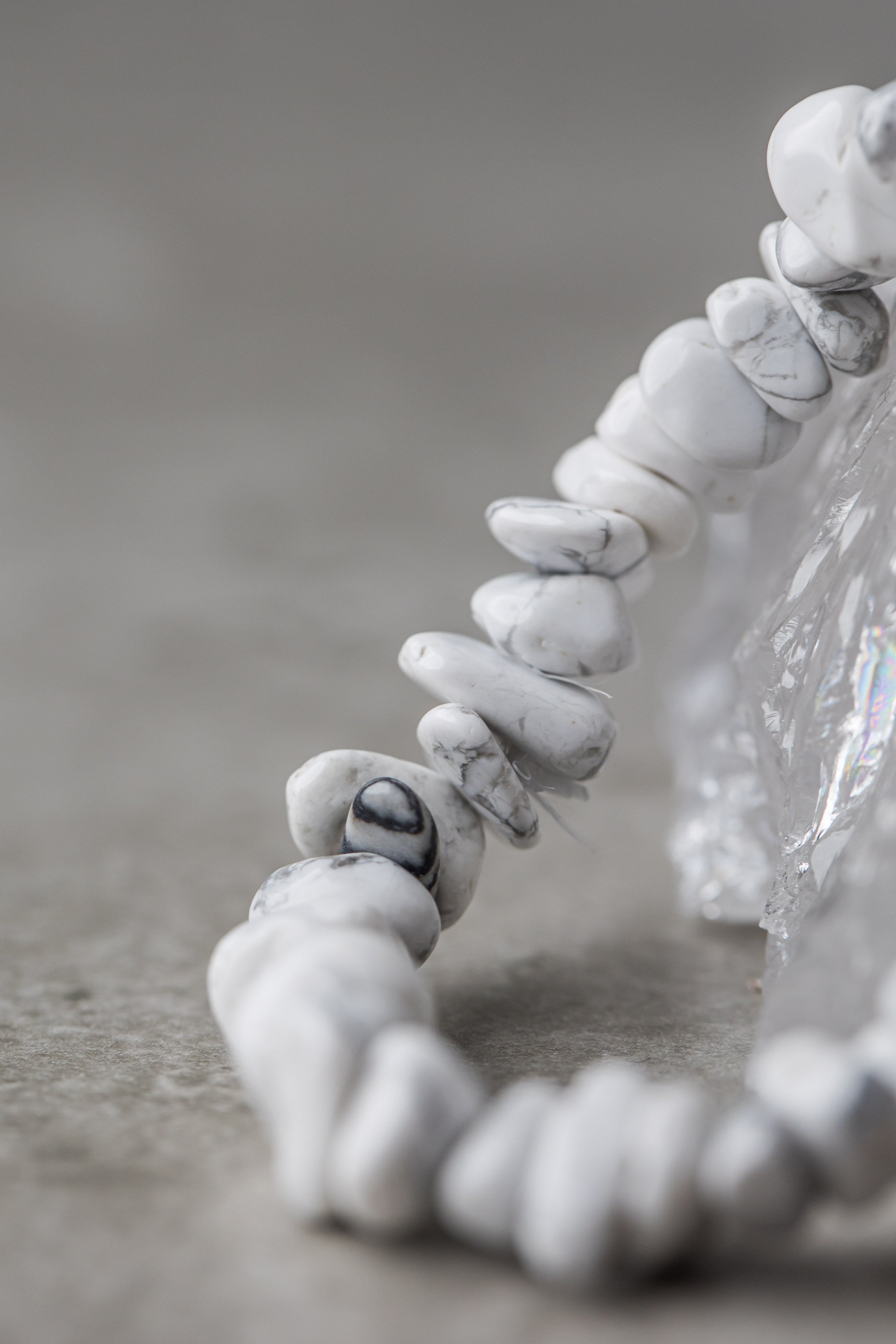 White Jasper Chip Bracelet - Grounding Crystal for Protection, Peace &amp; Root Chakra Balance - Everyday Rocks